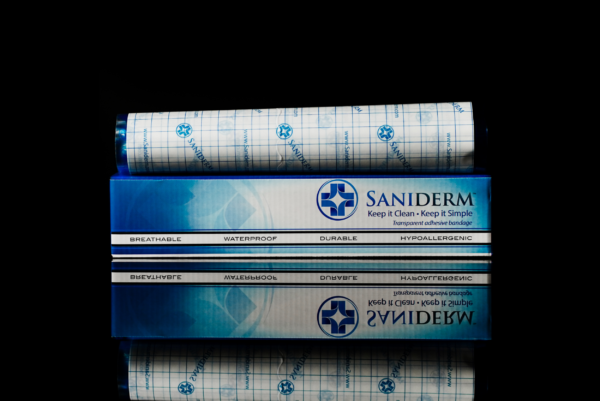 Saniderm personal roll product image.
