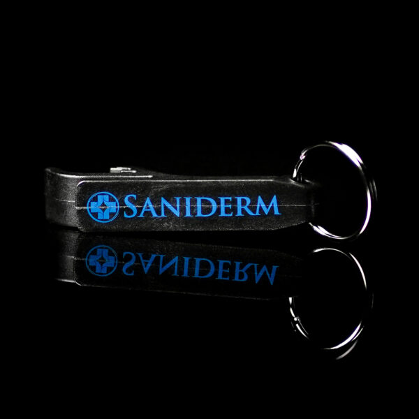 Saniderm bottle opener image.