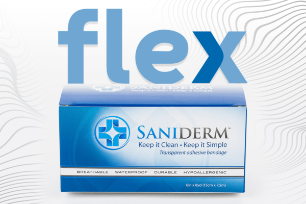 Saniderm flex product image.